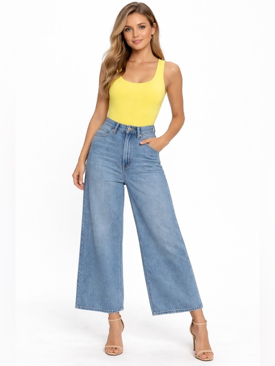 J. Crew Denim - J. Crew Light Wash High-Rise Superwide Leg Jeans